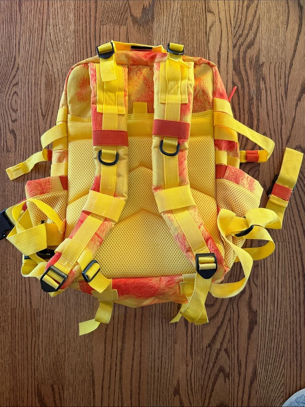 WOLFpak fire Yellow and Red Backpack